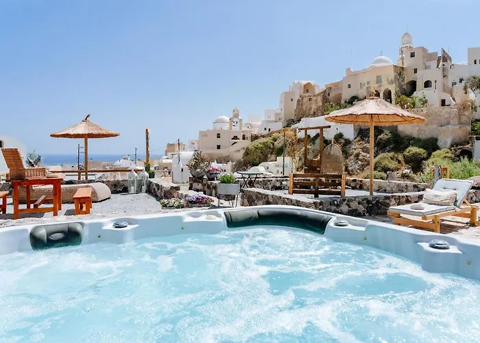 빌라 Rock Complex - Castleview - 2 Jacuzzis Emporio (Santorini)