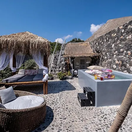 Rock Complex - Castleview - 2 Jacuzzis Villa Emporio (Santorini)
