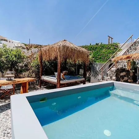 Willa Rock Complex - Private Luxe Retreat - Castle And Sea View Emporio (Santorini)