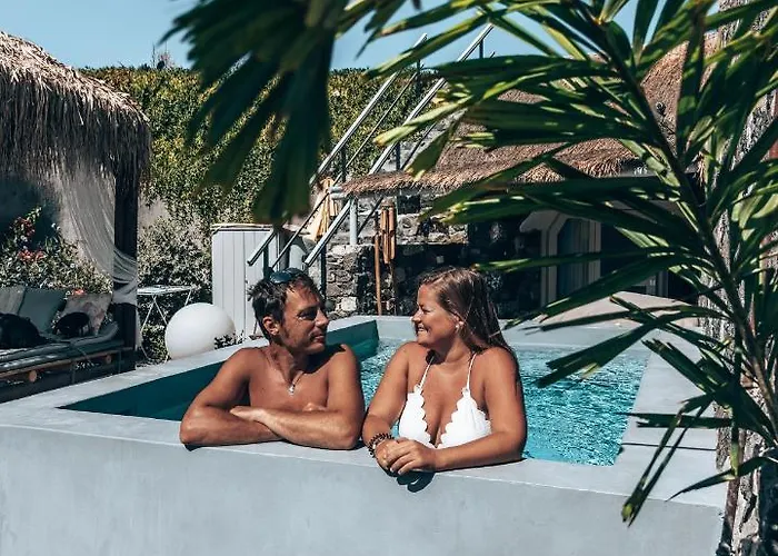 Willa Rock Complex - Castleview - 2 Jacuzzis Emporio (Santorini)